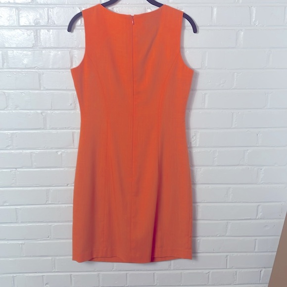 Atrium Vintage‎ orange dress circa 2000, size 6. - Picture 2 of 4